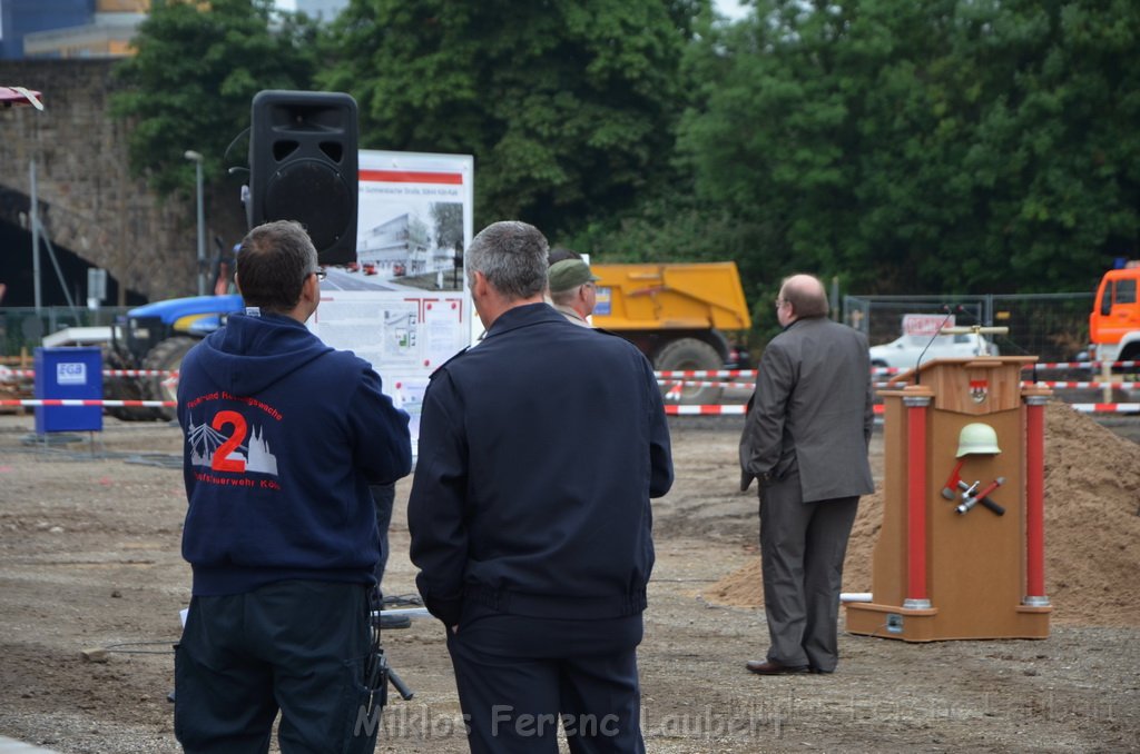 Erster Spatenstich Neues Feuerwehrzentrum Koeln Kalk Gummersbacherstr P037.JPG - Miklos Laubert